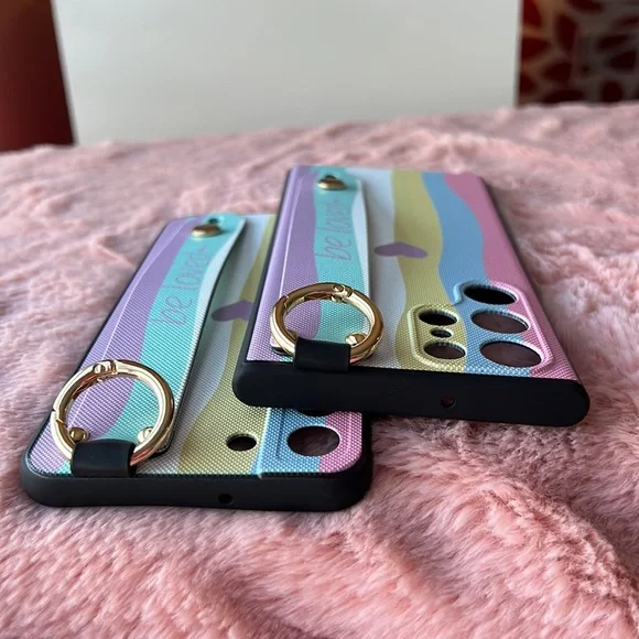 For Samsung Galaxy S22 plus,S22 ultra phone case with strap kickstand ring - Picture 12 of 13